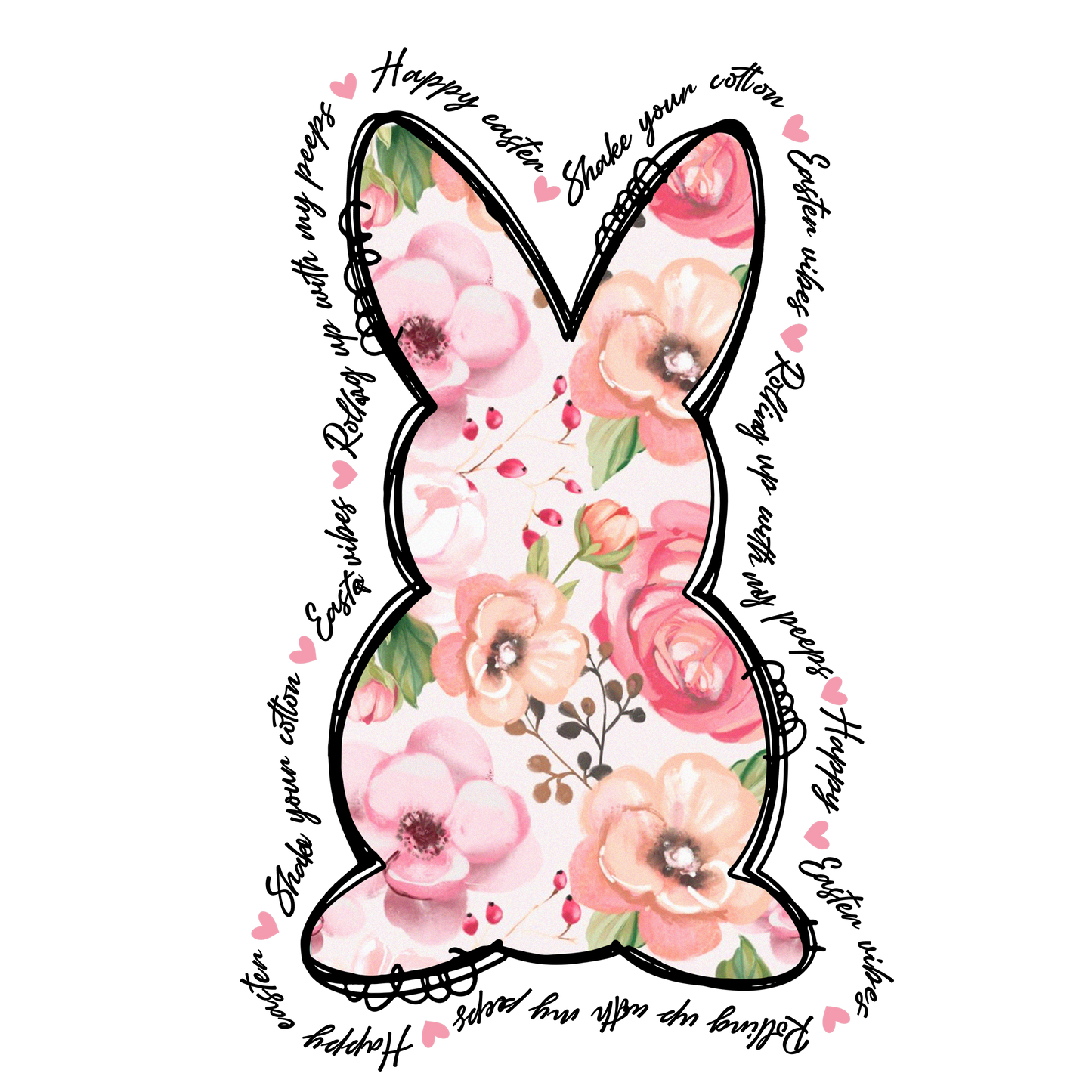 Easter Coquette Bunny 1