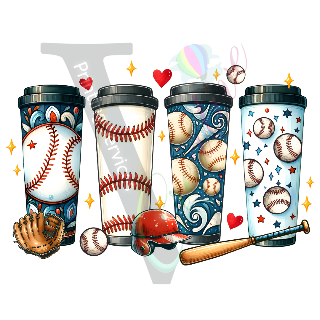 Baseball -Tumblers