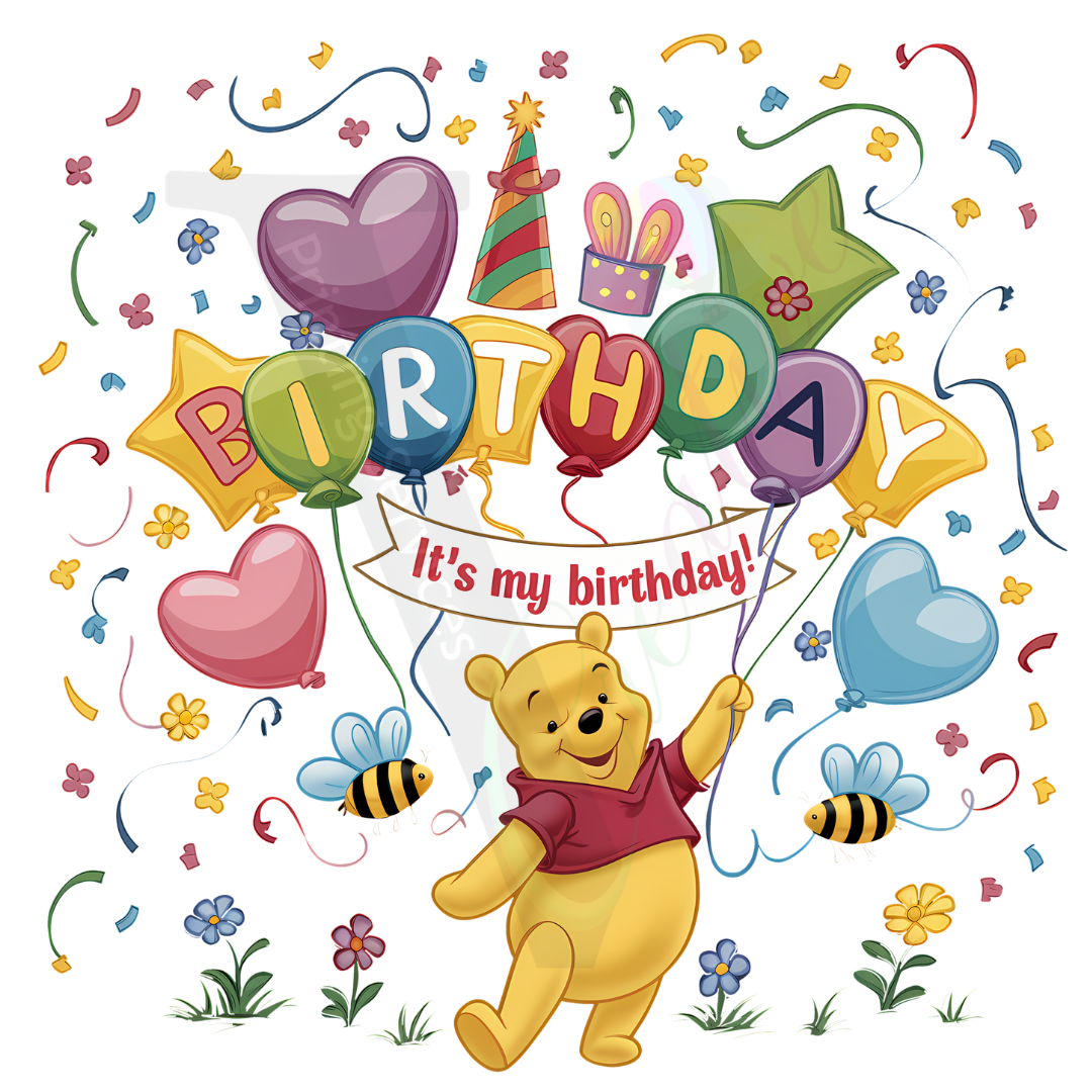 Birthday - Winnie the Pooh