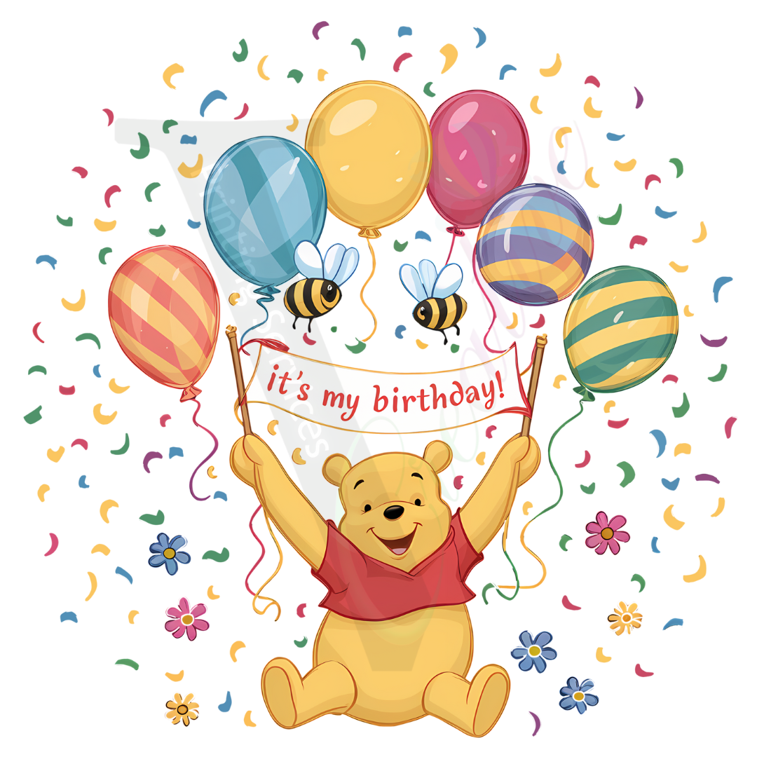 Birthday - Winnie the Pooh 2