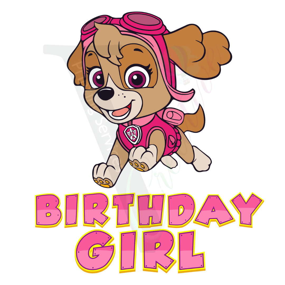 Birthday Girl - Paw Patrol SKYE