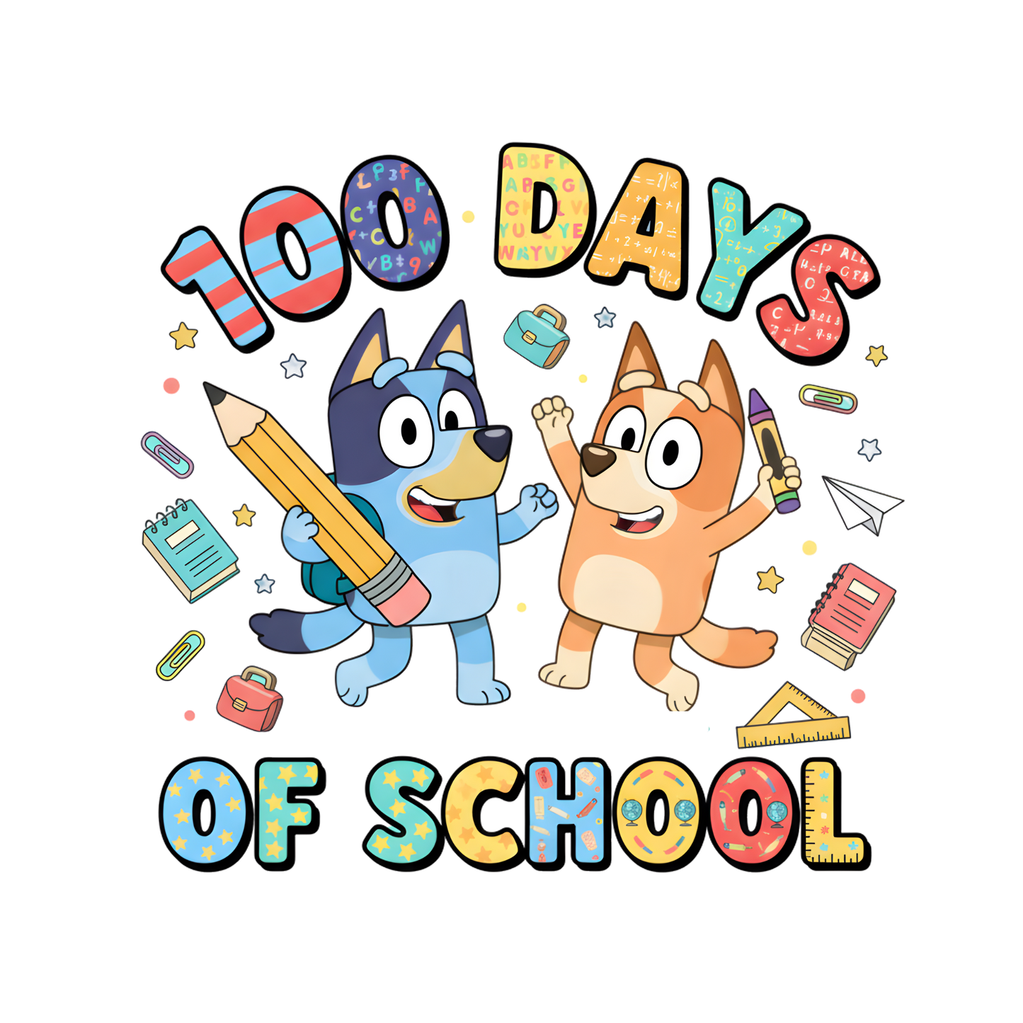 Bluey 100 Days of School