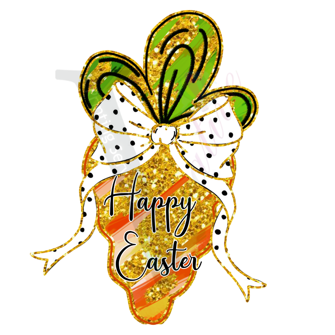 Easter Coquette - Carrot Happy Easter