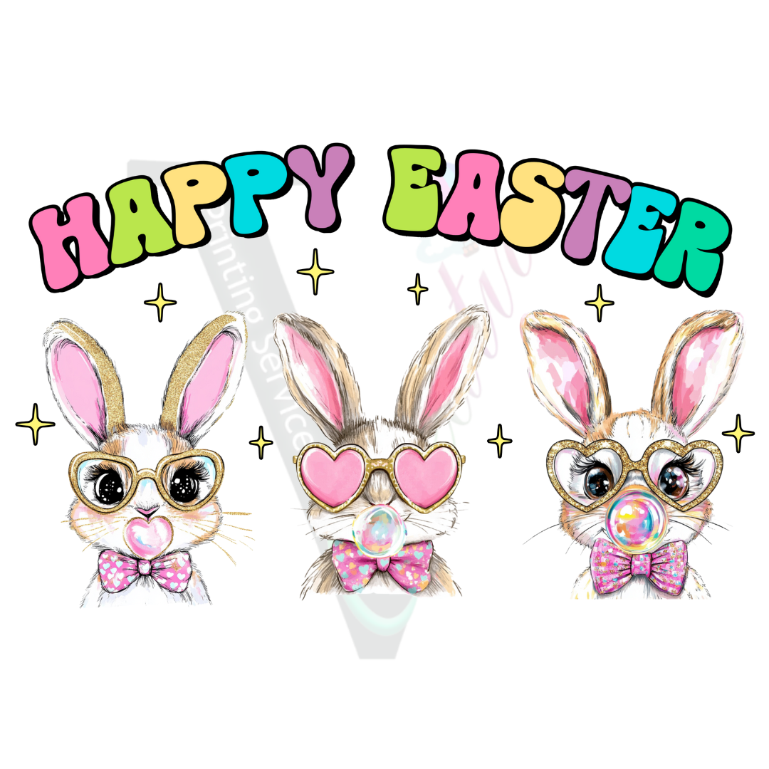 Easter Coquette - Happy Easter Bunnies