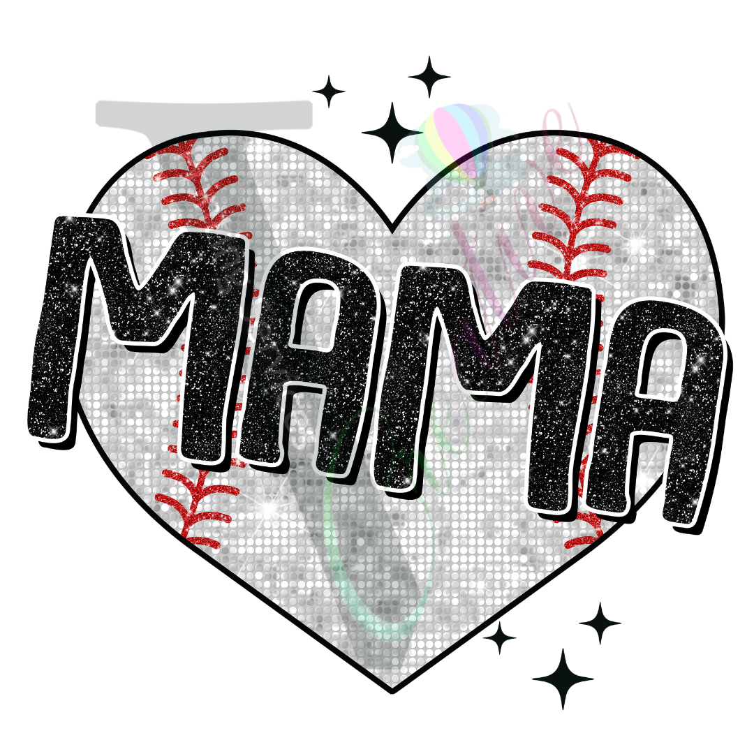 Baseball - Heart Mama