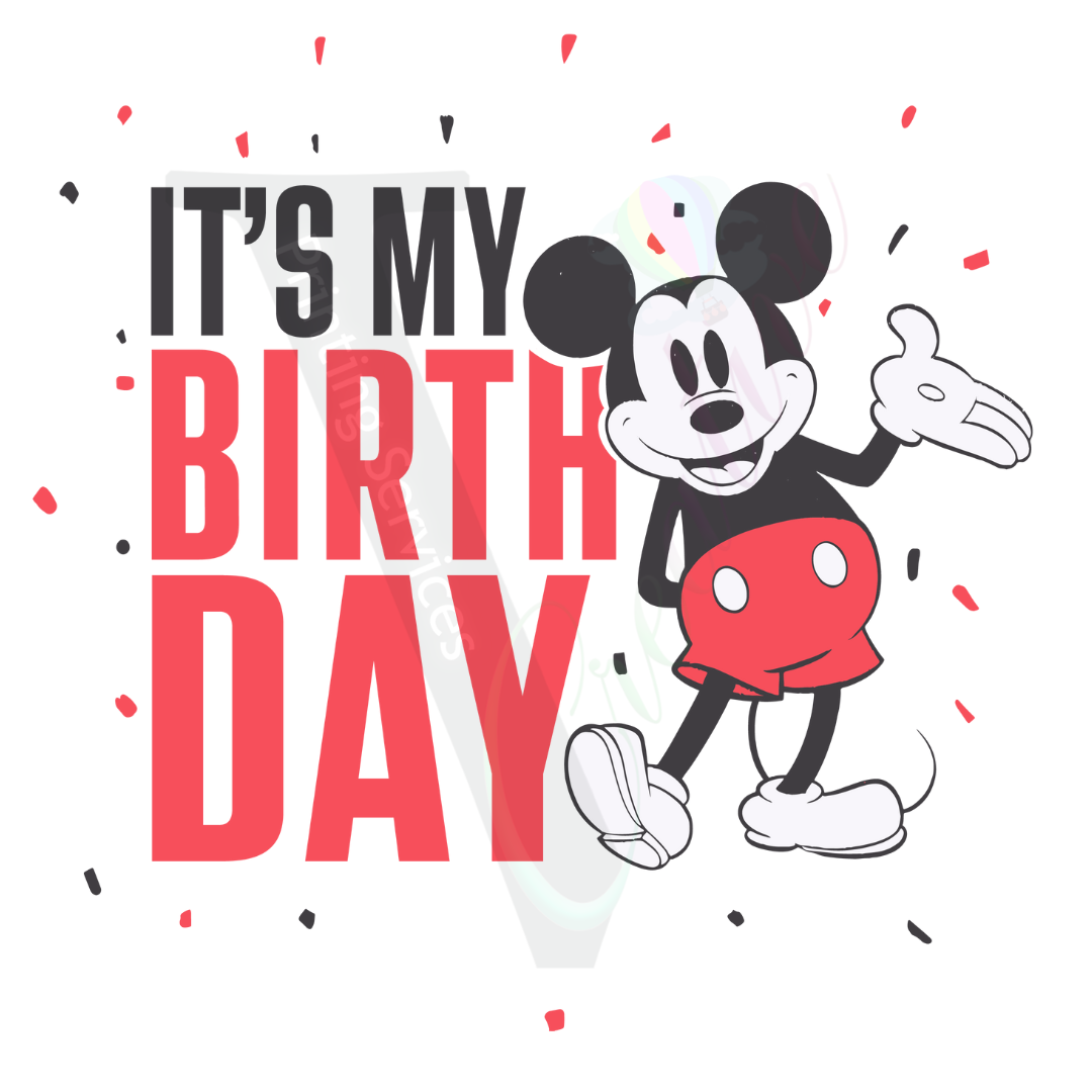It's My Birthday Mickey