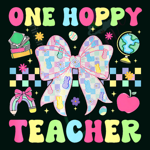 School - One Hoppy Teacher