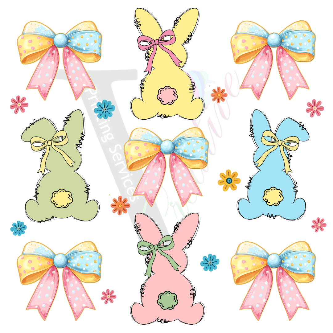 Easter Coquette - Pastel Bunnies
