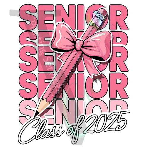 Graduation - Senior 25 Pink