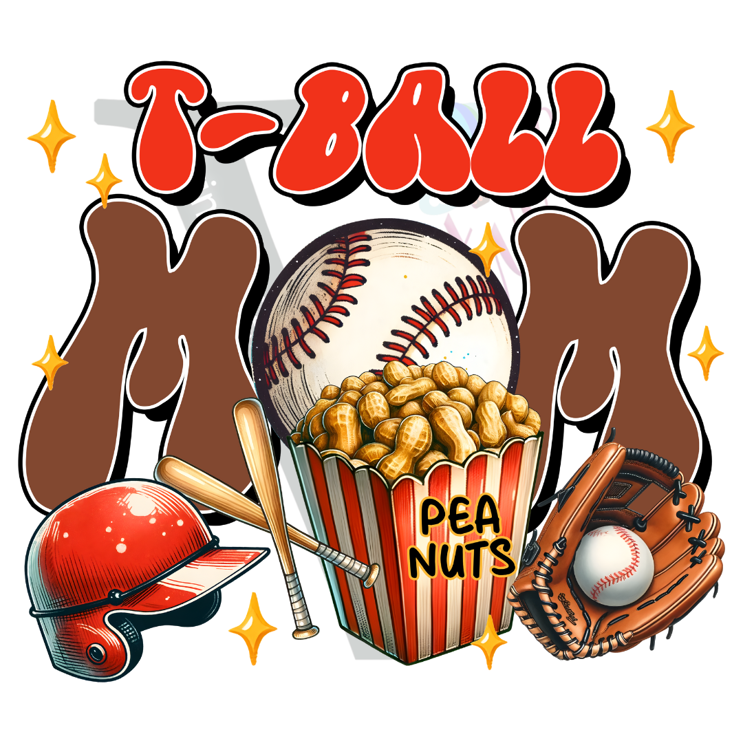 Baseball - T Ball Mom