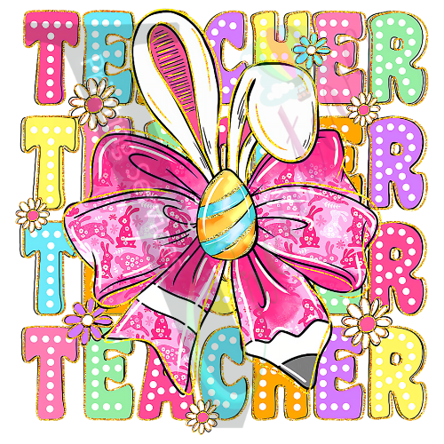 School - Teacher Easter