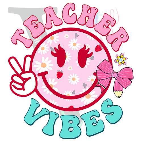 School - Teacher Vibes Smiley