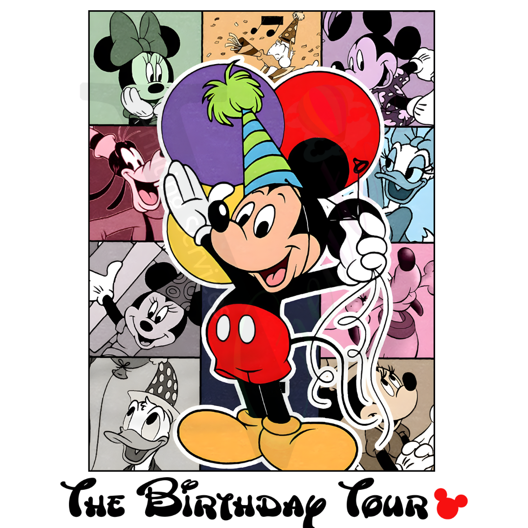 The Birthday Tour- Mickey Mouse