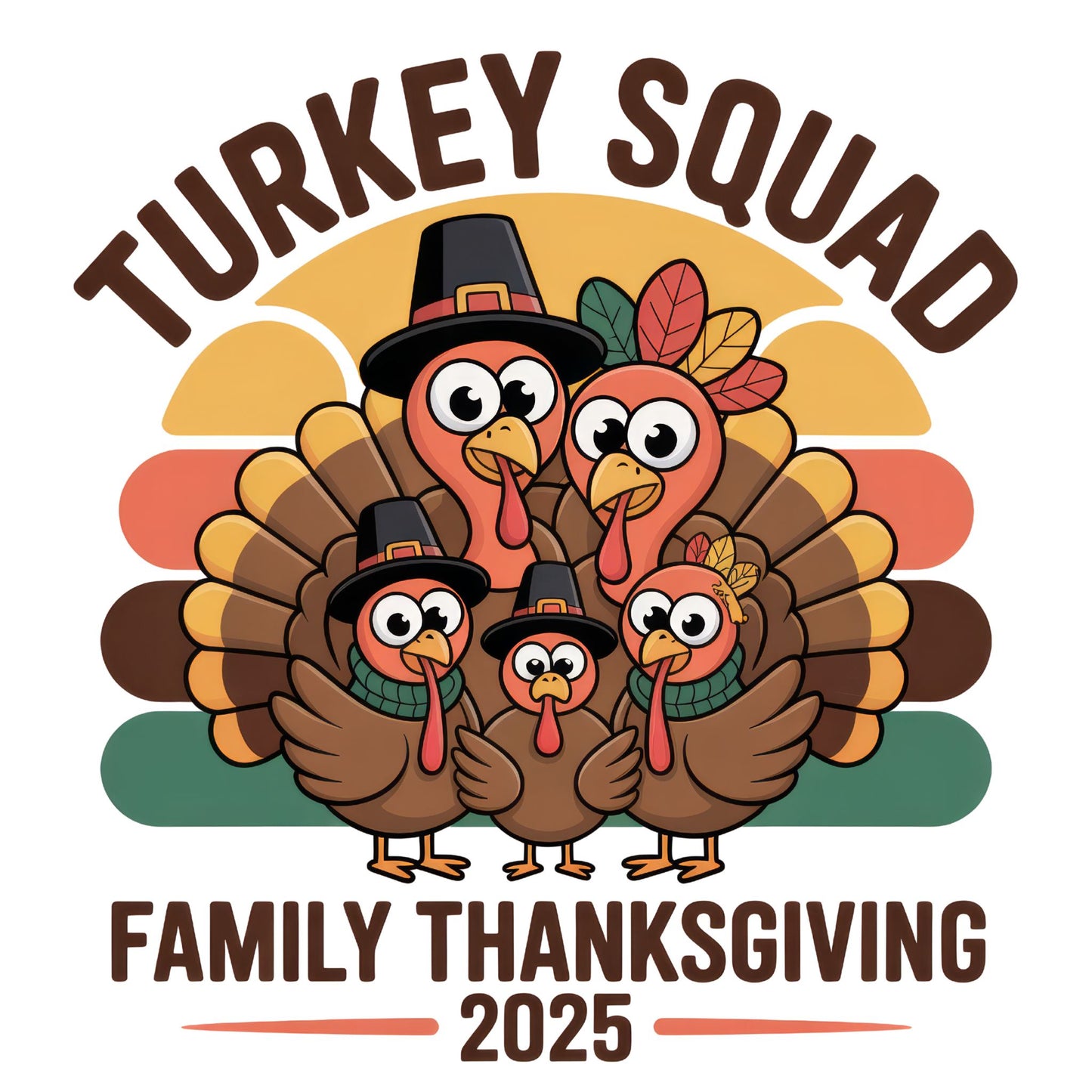Turkey Squad Family Thanksgiving 2025