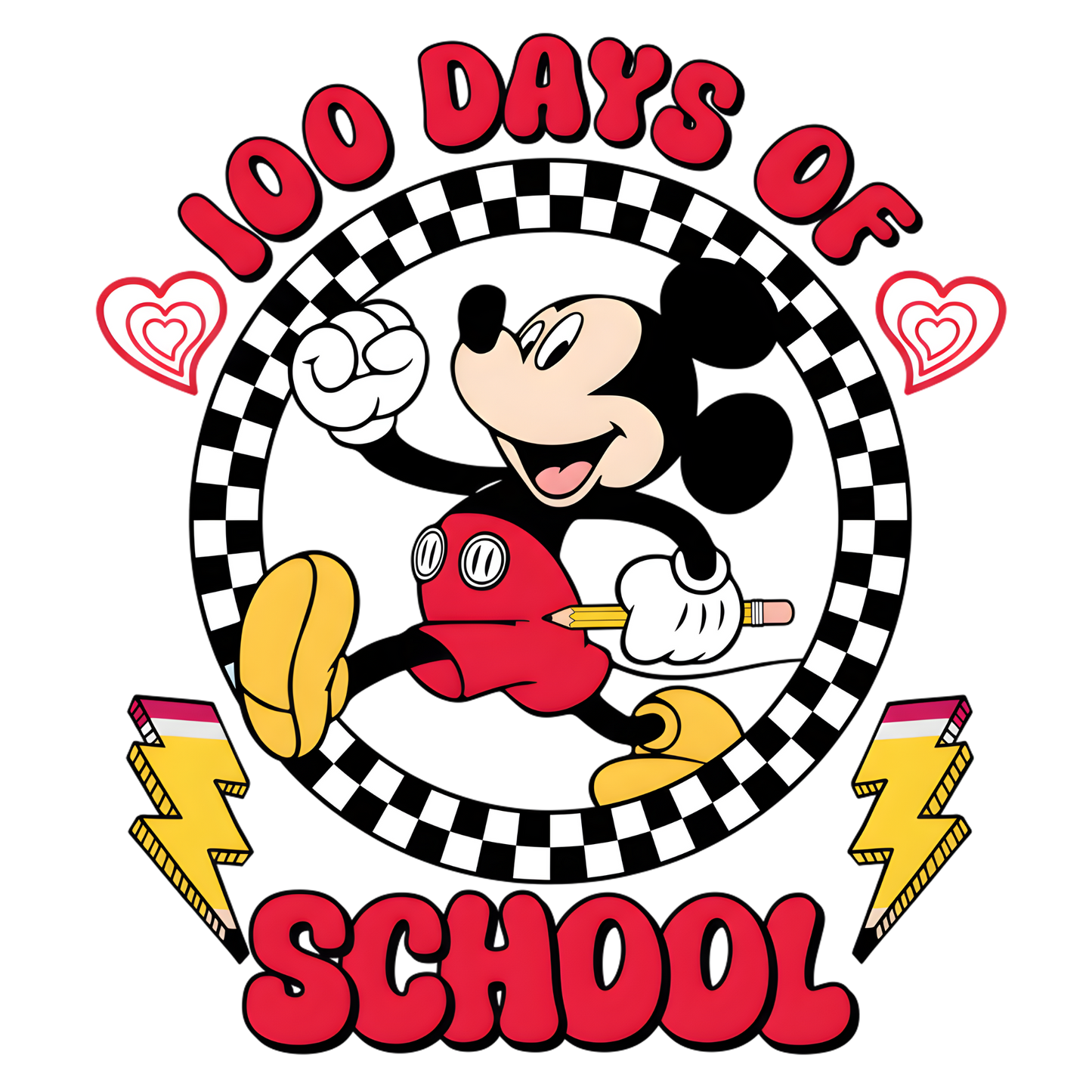 100 Days of School Mickey