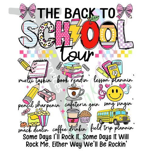 School - Back to School Tour