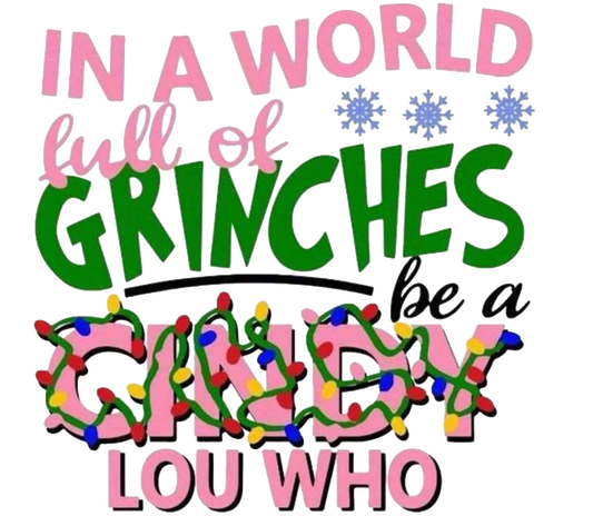 Be a Cindy Lou Who