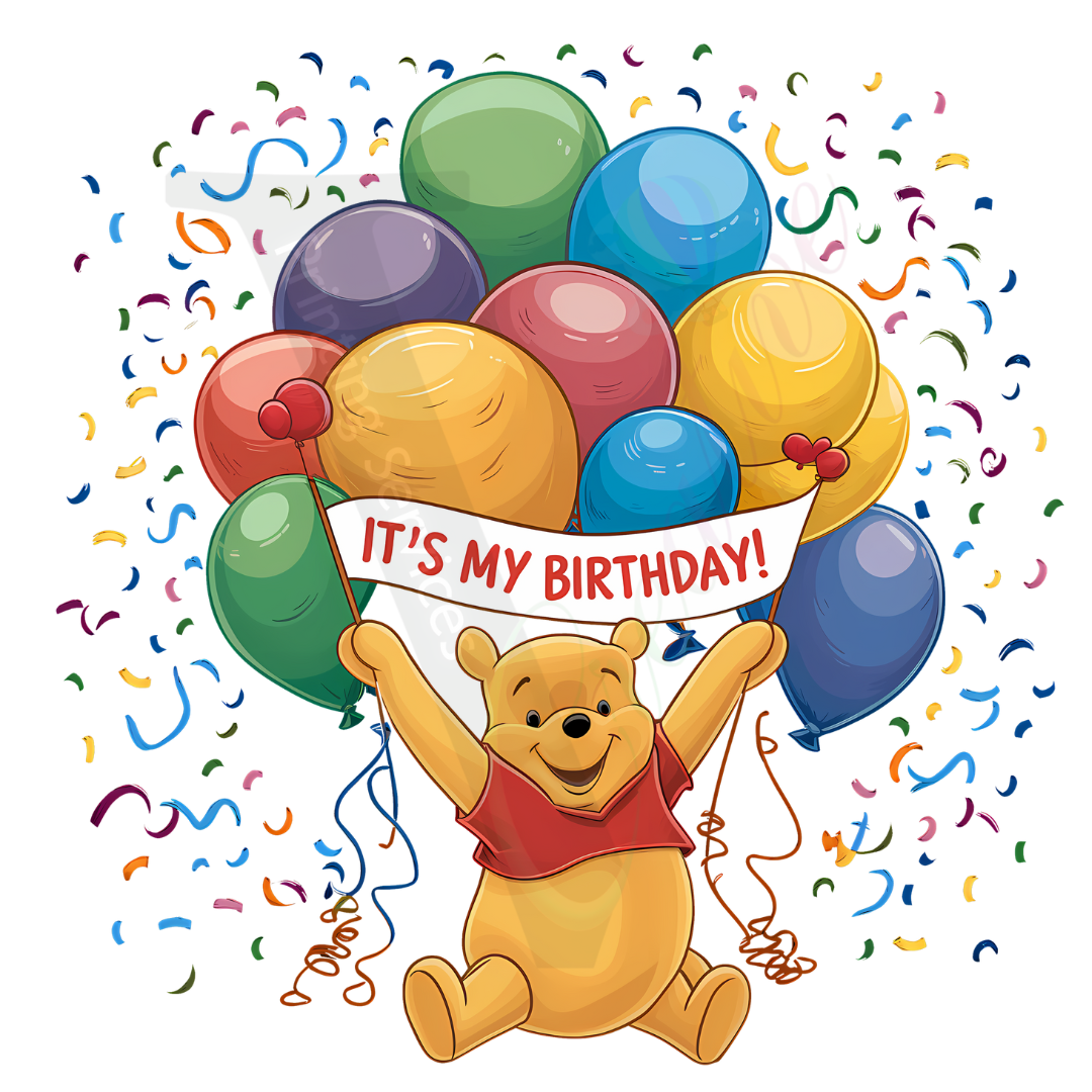 Birthday - Winnie the Pooh 4