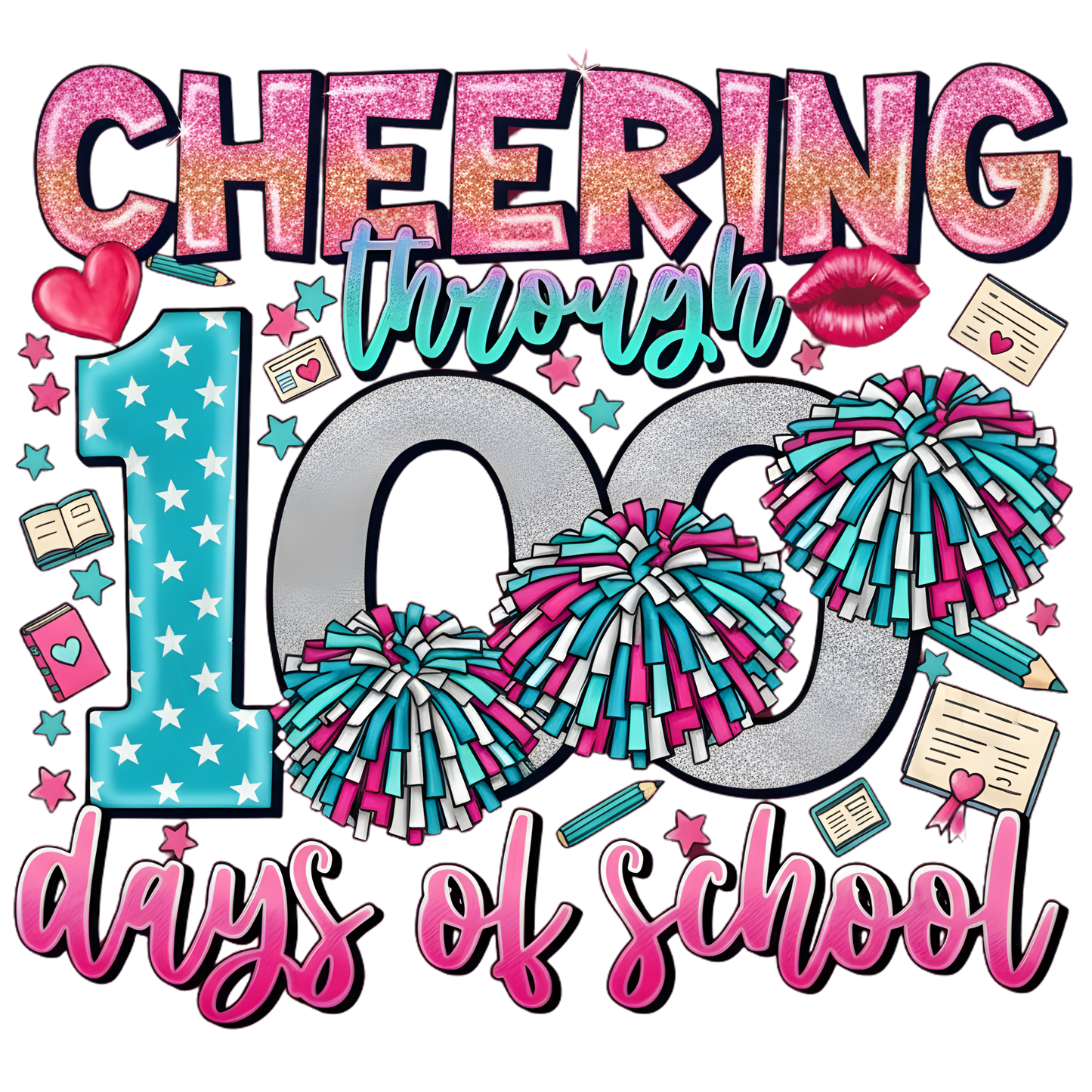 Cheering 100 Days of School
