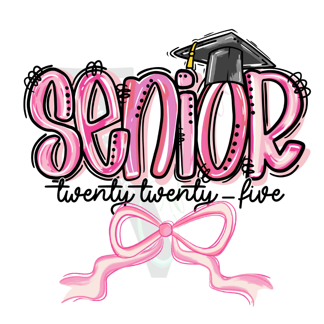 Graduation - Class of 2025 Senior Pink