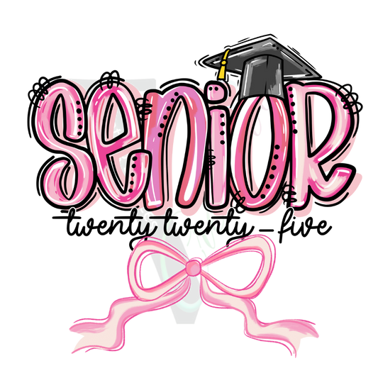 Graduation - Class of 2025 Senior Pink