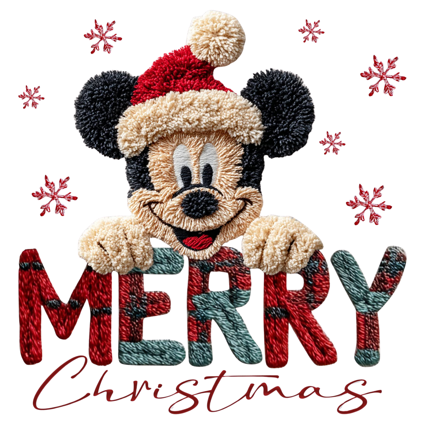 Crochet - Mickey Mouse Christmas