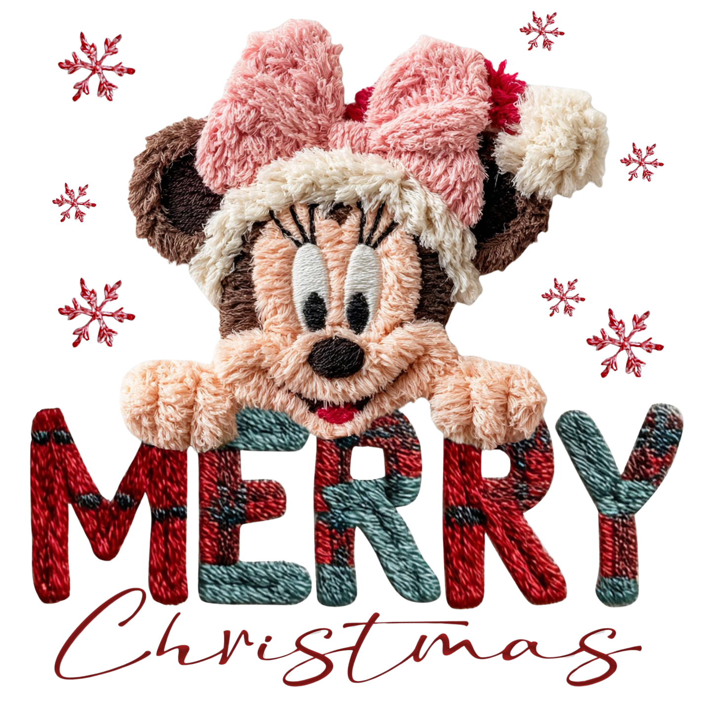 Crochet - Minnie Merry Christmas