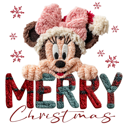 Crochet - Minnie Merry Christmas