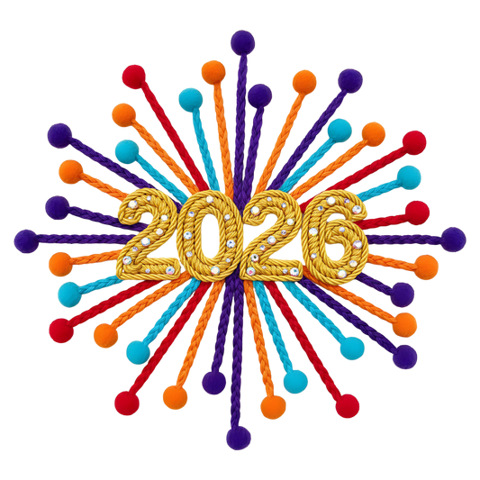 Crochet 2026  Happy New Year Fireworks
