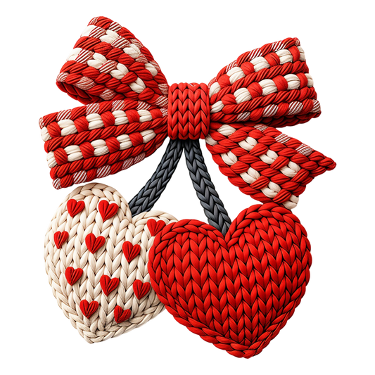 Faux Crochet Valentines Day