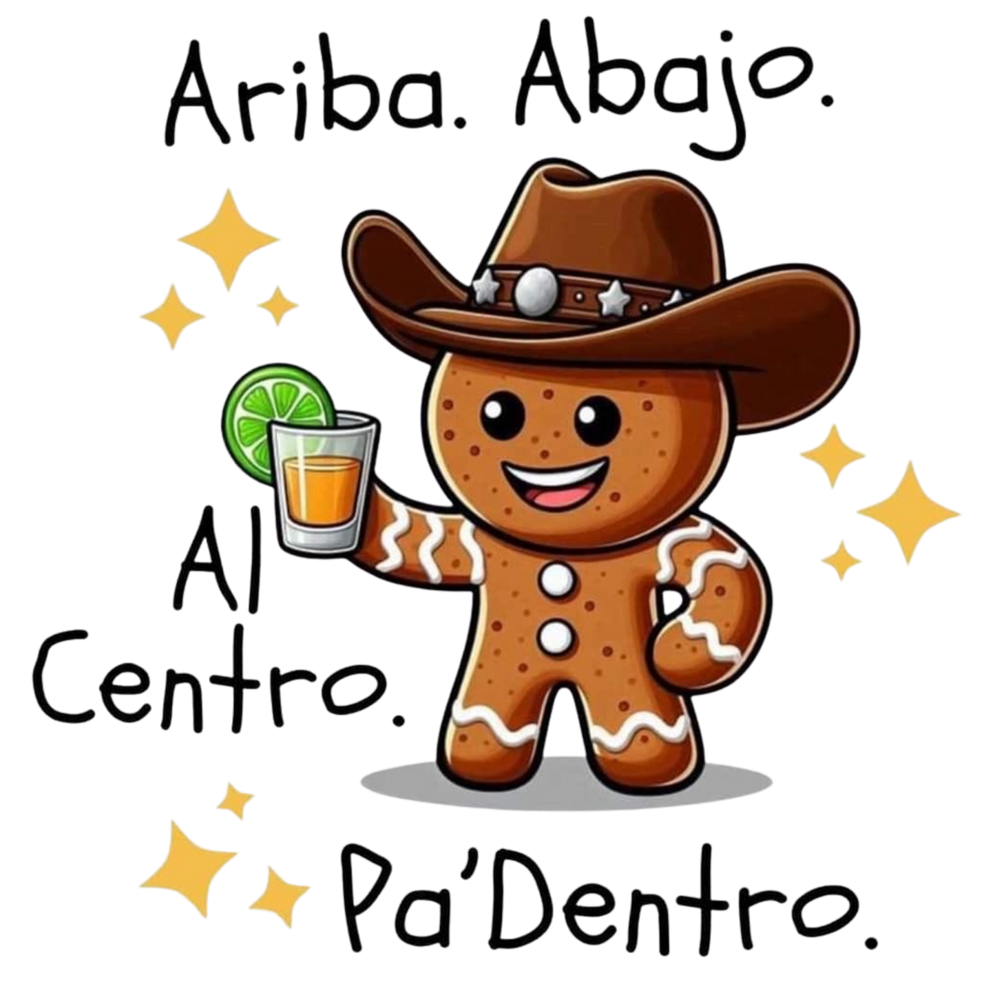 Gingerbread Cowboy Pa Arriba
