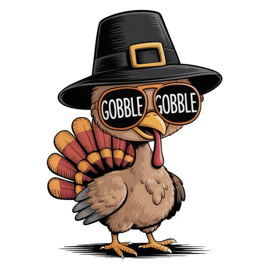 Gobble Gobble Puritan Turkey