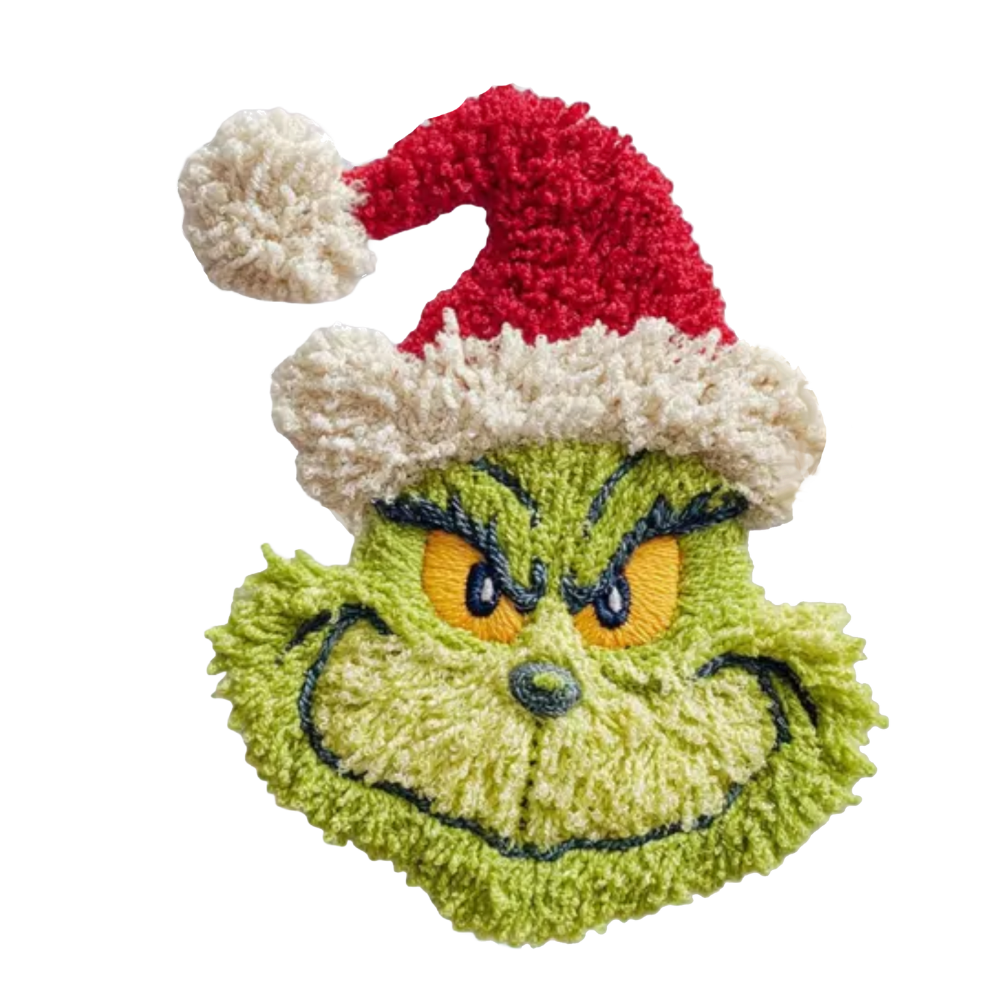 Grinch face Crochet