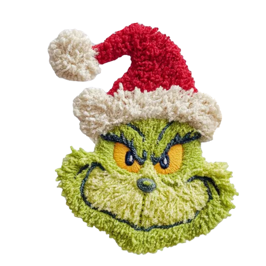 Grinch face Crochet