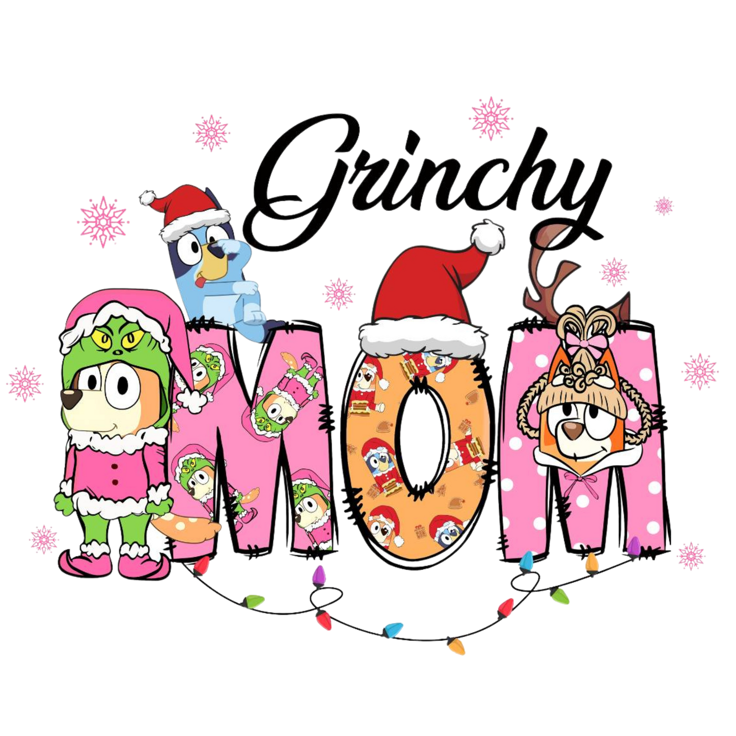 Grinchy Mom Bluey