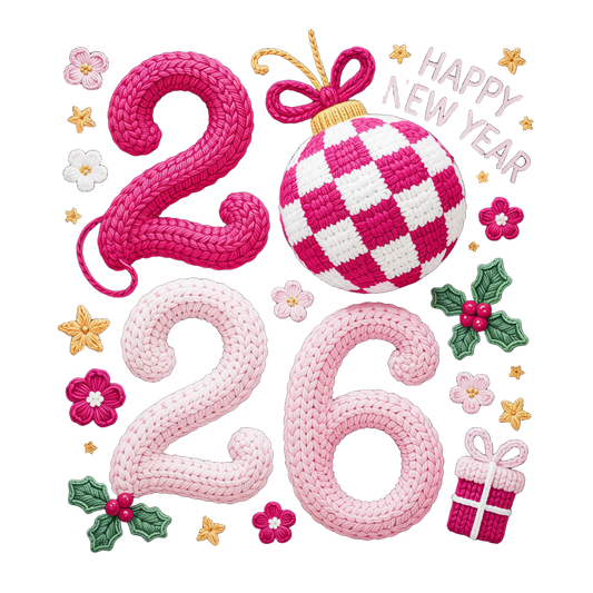 Happy New Year 2026 Crochet Yarn