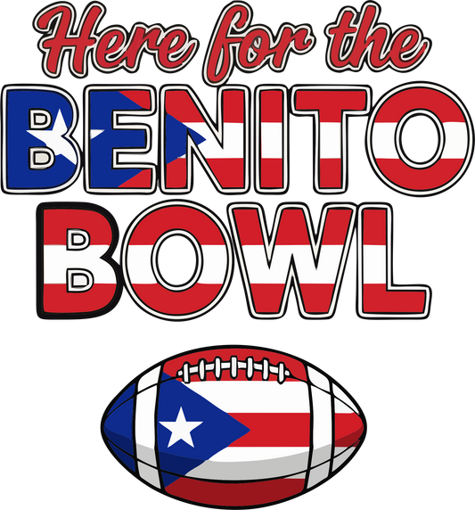 Here for the Benito Bowl 3