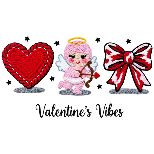 Latch Hook Yarn Faux Valentine Vibes