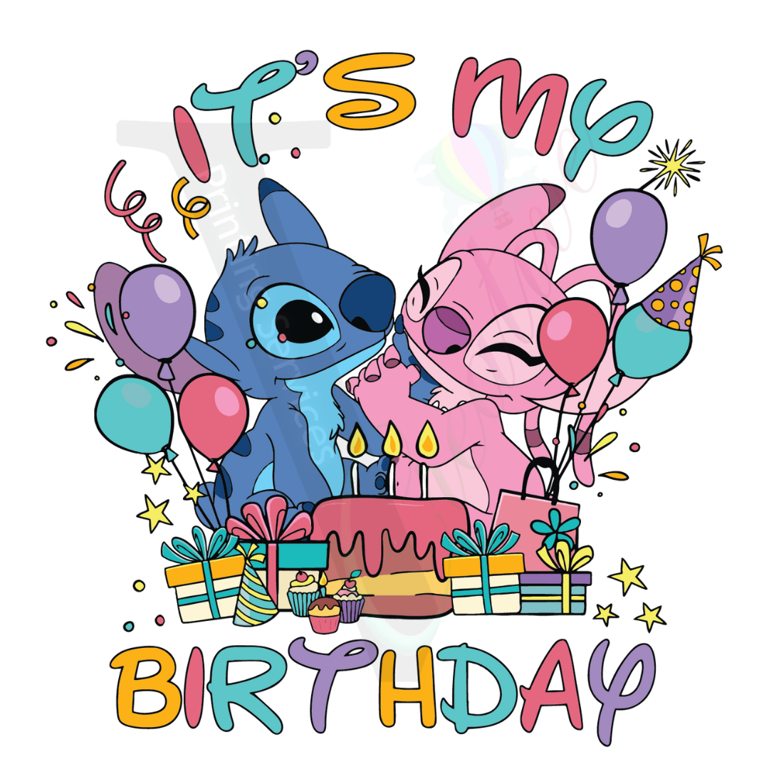 Birthday - My Birthday Lilo and Stitch