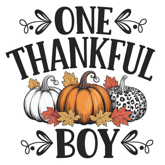 One Thankful Boy