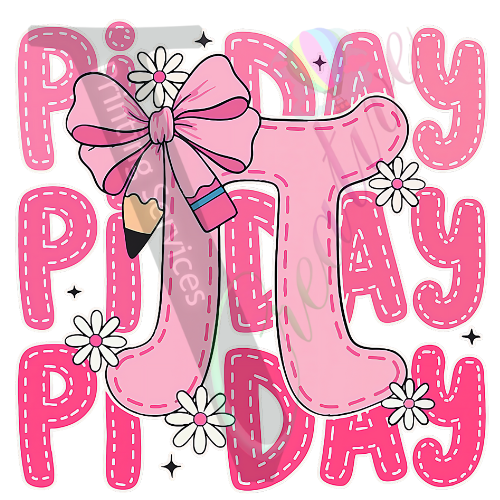 School - Pi Day Pink 2