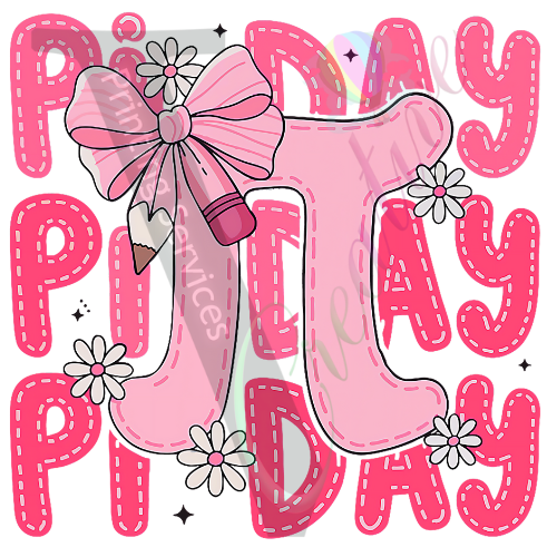 School - Pi Day Pink 4