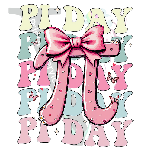School - Pi Day with Bow