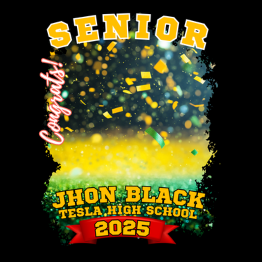 Graduation -  Senior 2025 Gold