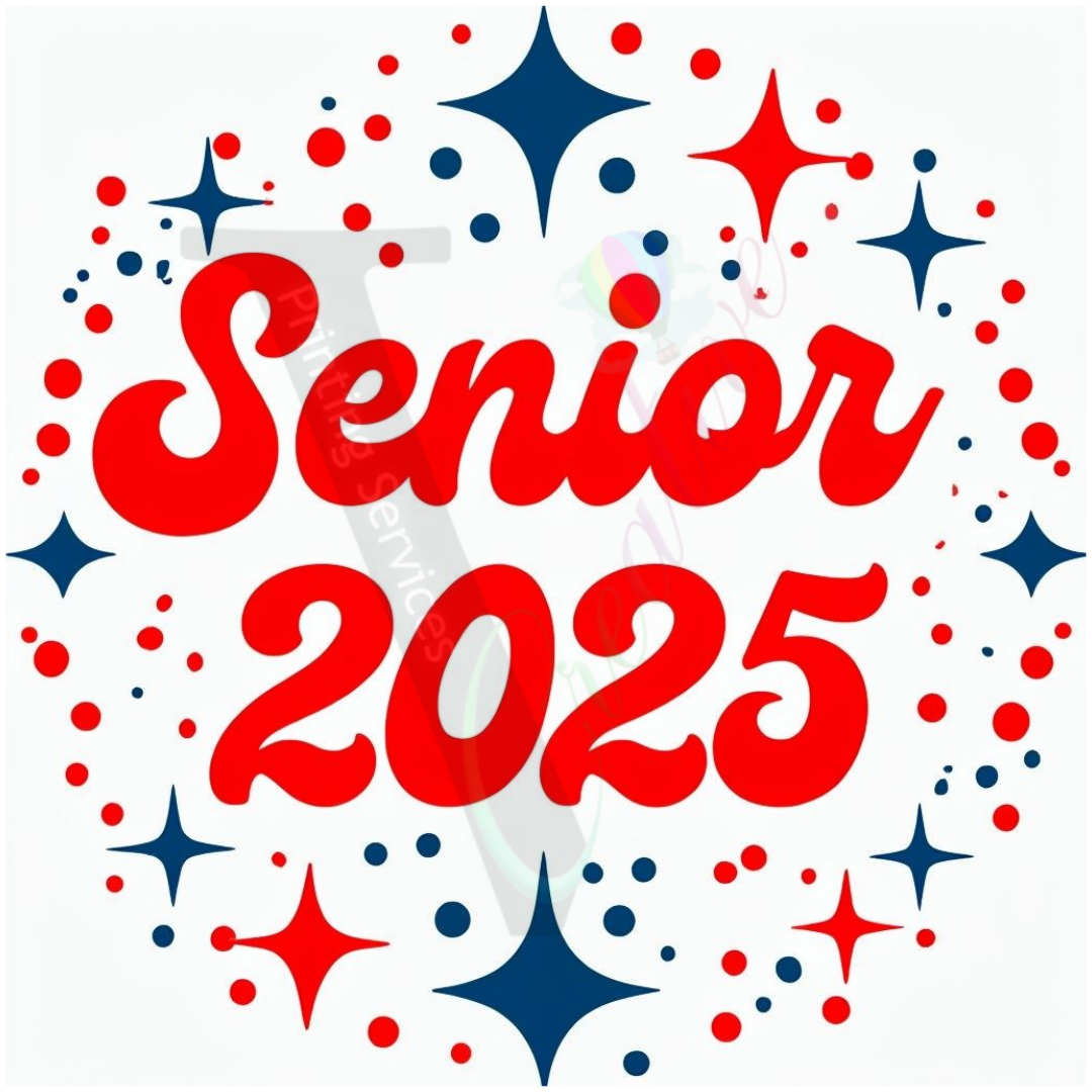 Graduation - Senior 2025 Retro
