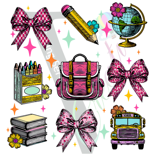 School - Teacher School Collage