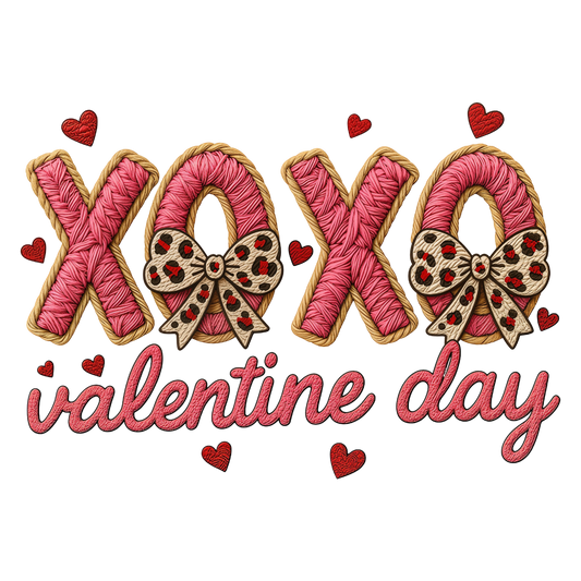 Yarn Crochet Xoxo Valentine Day